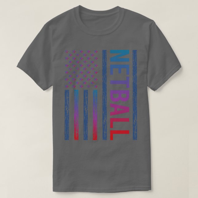 Gradient Flag Netball T-Shirt (Design vorne)
