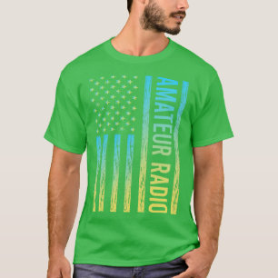 Gradient-Flagge 02 Amateurfunk Amateurfunk T-Shirt