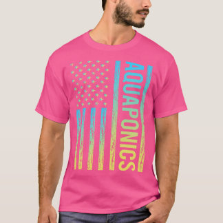 Gradient-Flagge 02 Aquaponik Aquaponik T-Shirt