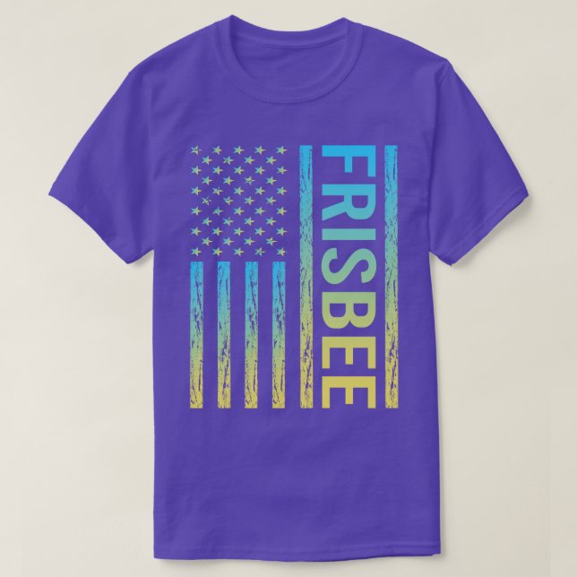 Gradient-Flagge 02 Frisbee T-Shirt (Design vorne)