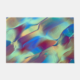 Gradient gefärbte Felsdüne mit weichem, hellem Fußmatte