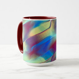 Gradient gefärbte Felsdüne mit weichem, hellem Tasse