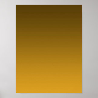 Gradient Gelb - hell bis tief | Stimmungs-Hintergr Poster