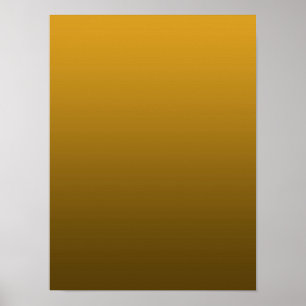 Gradient Gelb - tief zu hell   Stimmungs-Hintergru Poster