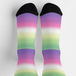 Gradient Genderfade Pride Flag Socken
