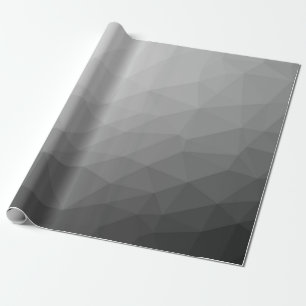 Gradient Geometric Mesh Pattern Geschenkpapier