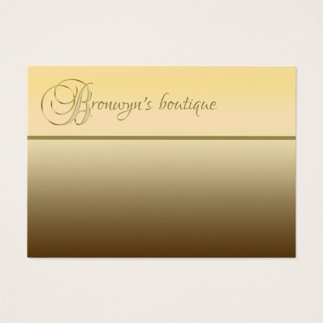 Gradient Gold und Gold Color Alphabet Letter B (Vorderseite)