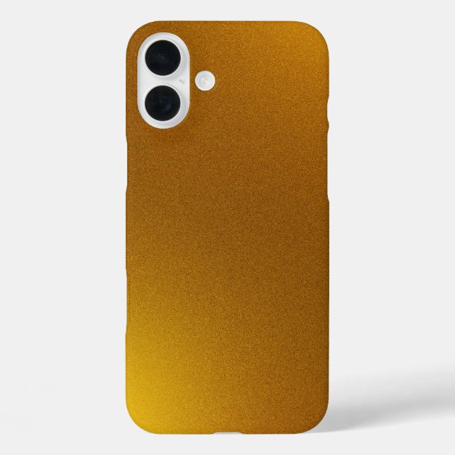Gradient Golden Color Case-Mate iPhone Hülle (Rückseite)