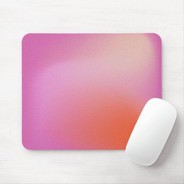 Gradient Grain Mouse Pad – Modern Minimalist Desk  Mousepad (Mit Mouse)