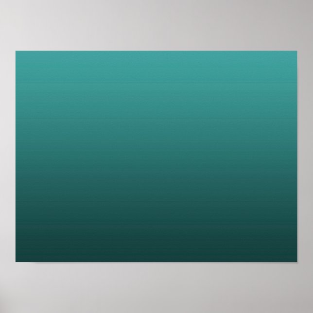 Gradient Green - deep to light | Mood Background | Poster (Vorne)