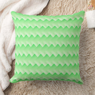 Gradient Green in Shuffle Kissen