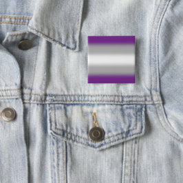 Gradient Greysexual Prilag - Graue Sexualflagge Button