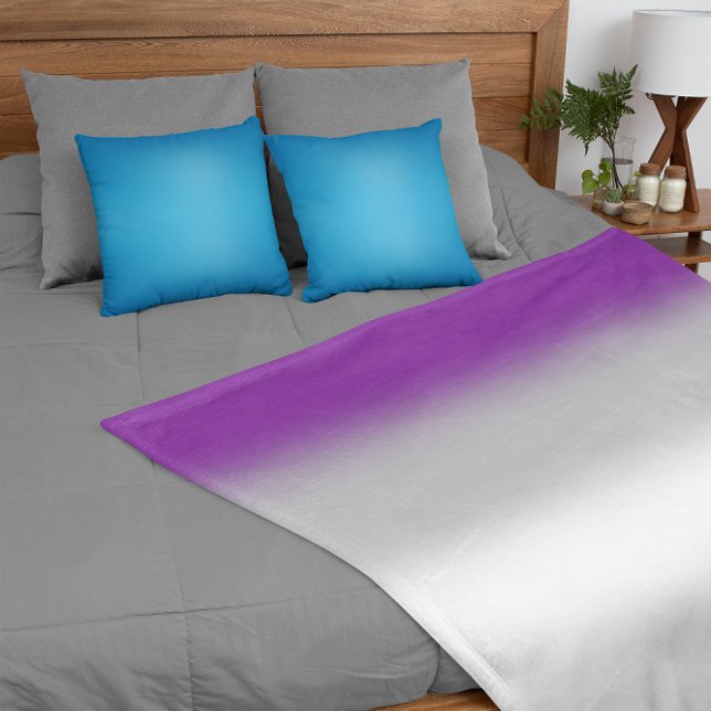 Gradient Greysexual Prilag - Graue Sexualflagge Fleecedecke (Von Creator hochgeladen)
