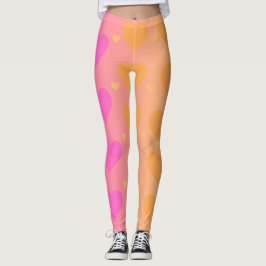 Gradient-Herz-Leggings Leggings