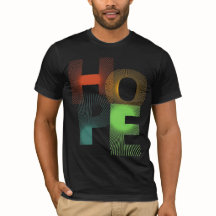 Gradient HOPE T - Shirt - Bold & Bright