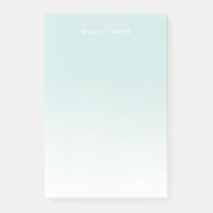 Gradient (Large) - Aqua Post-it Klebezettel