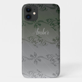 Gradient Leaf Muster Personalisiert Case-Mate iPhone Hülle