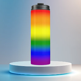 Gradient LGBTQ Rainbow Pride Thermosbecher