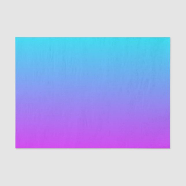 Gradient Lila Background Tissue Paper Seidenpapier (Vorderseite)