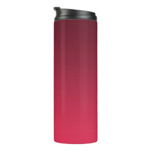 Gradient Magenta - hell bis tief   Saisonale Stimm Thermosbecher