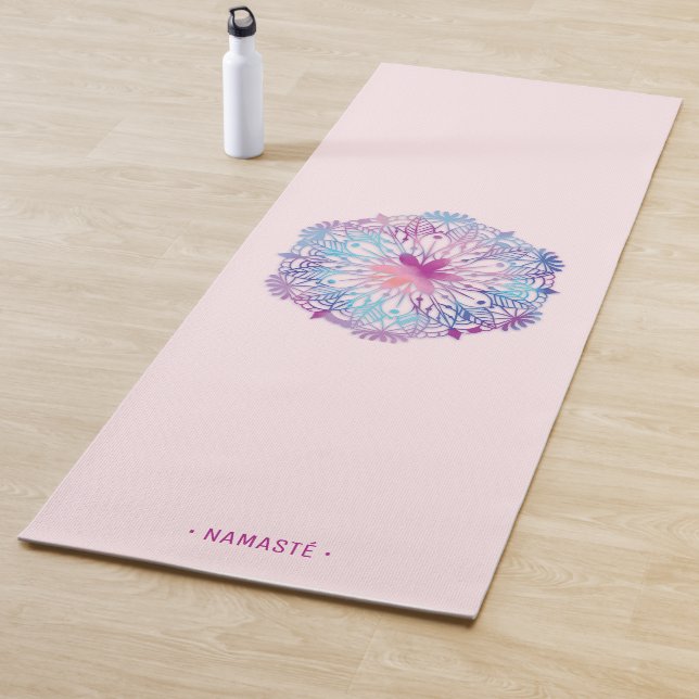 Gradient Mandala Lotus Blume Yoga Mat [1] Yogamatte (Beispiel)