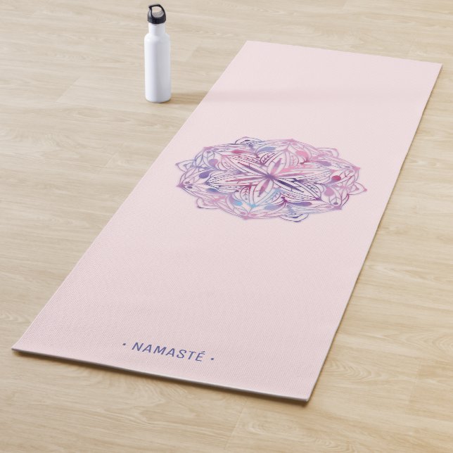 Gradient Mandala Lotus Blume Yoga Mat [2] Yogamatte (Beispiel)