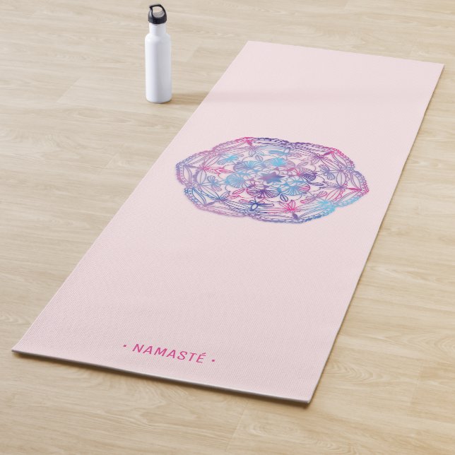 Gradient Mandala Lotus Blume Yoga Mat [4] Yogamatte (Beispiel)