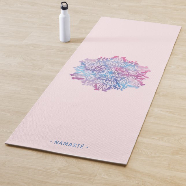 Gradient Mandala Lotus Blume Yoga Mat [5] Yogamatte (Beispiel)