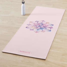 Gradient Mandala Lotus Blume Yoga Mat [8] Yogamatte