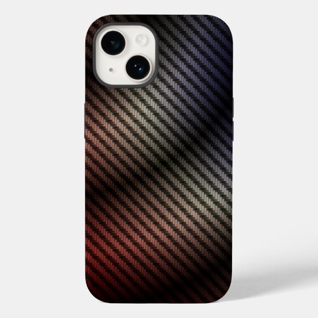 Gradient Metal Grate Case-Mate iPhone Hülle (Rückseite)