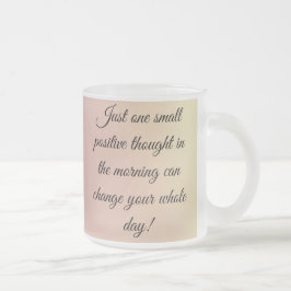 GRADIENT MOTIVIEREND QUOTEN KAFFEE TASSE