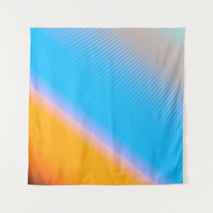 Gradient Mystery: Abstrakte Kunst verwischt. Wandteppich