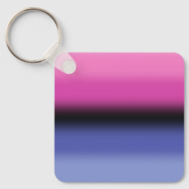 Gradient Omnisexual Pride Flag - Allesexual Flag Schlüsselanhänger