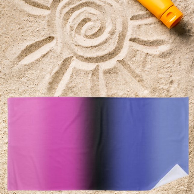 Gradient Omnisexual Pride Flag - Allesexual Flag Strandtuch (Von Creator hochgeladen)