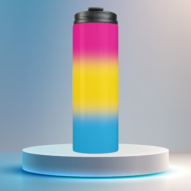 Gradient Pansexuelle Stolz  Thermosbecher (Von Creator hochgeladen)