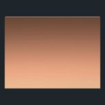 Gradient Peach - light to deep | Seasonal Moods | Poster<br><div class="desc">Inspired by contemporary color trends, this warm peach-toned gradient creates a soft and sophisticated atmosphere. Elegant as a minimal design on its own or as a fully customizable background for invitations, cards, posters and more. A refined base for creative ideas, personal messages or stylish layouts.</div>