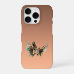 Gradient Pfirsich - hell bis tief   Saisonale Stim iPhone 16 Pro Hülle