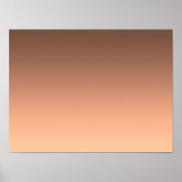 Gradient Pfirsich - hell bis tief | Saisonale Stim