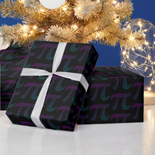 Gradient Pi-Symbol Pi-Tag Frohen Pi-Tag Mathe Geschenkpapier