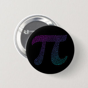 Gradient Pi Symbol Pi Tag   Happy Pi Day Math Button
