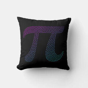 Gradient Pi Symbol Pi Tag Happy Pi Day Math Kissen
