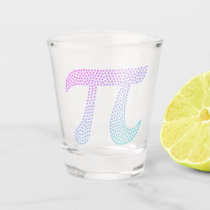 Gradient Pi Symbol Pi Tag   Happy Pi Day Math Schnapsglas