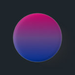 Gradient Pride Pattern: Bi Button<br><div class="desc">Ein Gefälle basierend auf der bisexuellen Stolz-Fahne. Ein stilvoller Weg,  um entweder Ihren eigenen Stolz auf Ihre Bisexualität zu zeigen oder Ihre Unterstützung für diejenigen,  die sich als bisexuell identifizieren.</div>