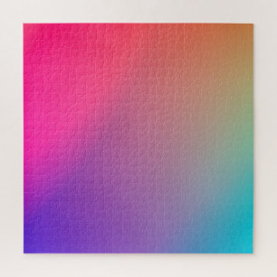 Gradient Prismatic Rainbow herausfordernd Puzzle