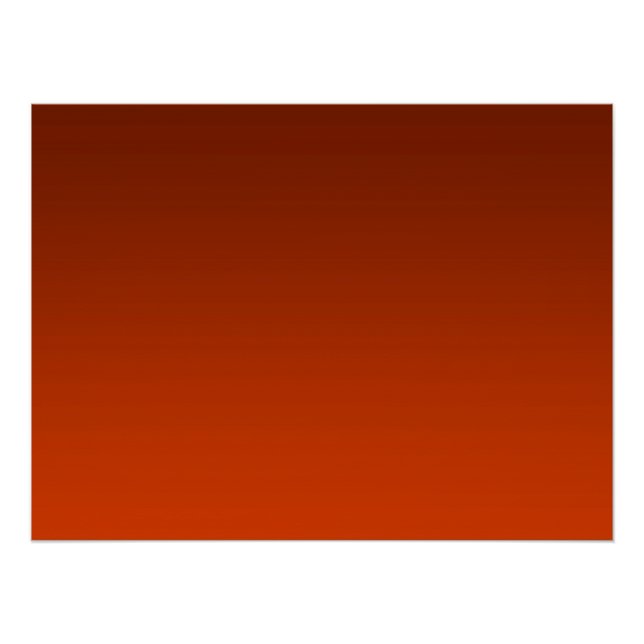Gradient Red - light to deep | Mood Background | Poster (Vorderseite)