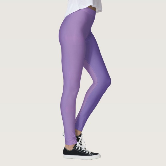 Gradient Shades Lavender Lila Leggings (Rechts)