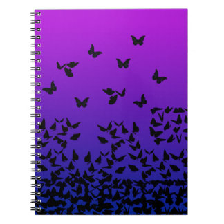 Gradient Spiral Foto Notebook Notizblock