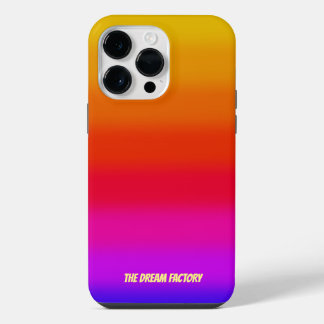 Gradient Strip Monogramm iPhone 14 Pro Max Hülle