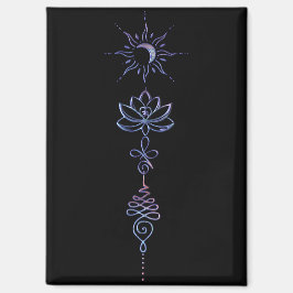 Gradient Unalome Group  Magnet