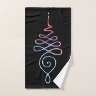 Gradient Unalome Handtuch